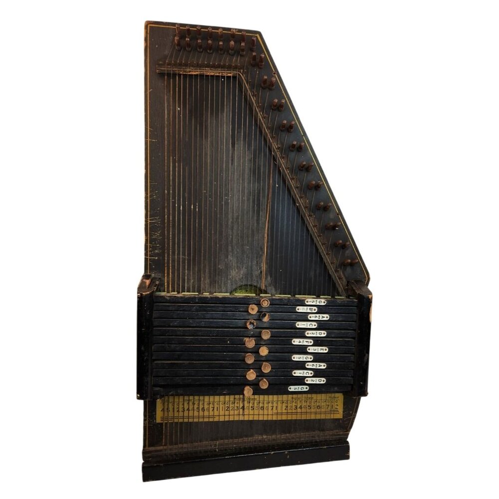 Vintage Oscar Schmidt Autoharp No 73 Zimmerman Folk String Instrument Restoratio